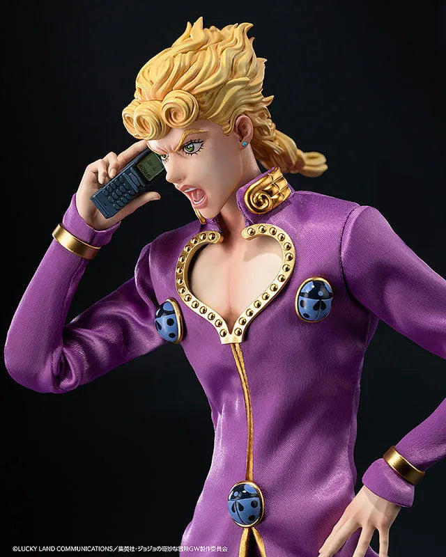 Jojo no Kimyou na Bouken - Ougon no Kaze - Giorno Giovanna - FigZero - 1/6 (ThreeZero)ㅤ – ThreeZero – ActionFigureBrasil