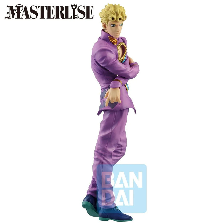 Jojo no Kimyou na Bouken - Ougon no Kaze - Giorno Giovanna - Ichiban Kuji Jojo no Kimyou na Bouken Golden Wind (A Prize) - Masterlise (Bandai Spirits)ㅤ – Bandai Spirits – ActionFigureBrasil