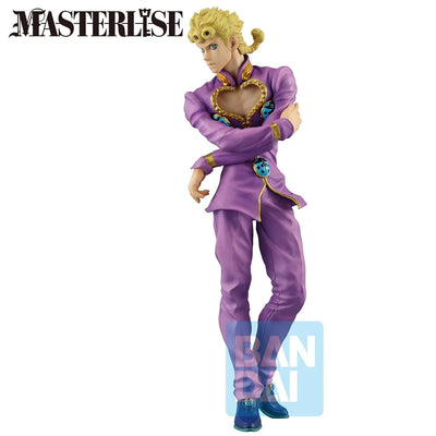 Jojo no Kimyou na Bouken - Ougon no Kaze - Giorno Giovanna - Ichiban Kuji Jojo no Kimyou na Bouken Golden Wind (A Prize) - Masterlise (Bandai Spirits)ㅤ – Bandai Spirits – ActionFigureBrasil — detalhe do produto
