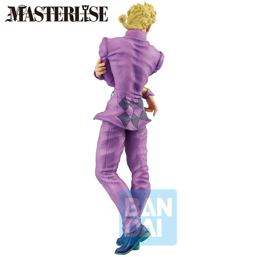 Jojo no Kimyou na Bouken - Ougon no Kaze - Giorno Giovanna - Ichiban Kuji Jojo no Kimyou na Bouken Golden Wind (A Prize) - Masterlise (Bandai Spirits)ㅤ – Bandai Spirits – ActionFigureBrasil