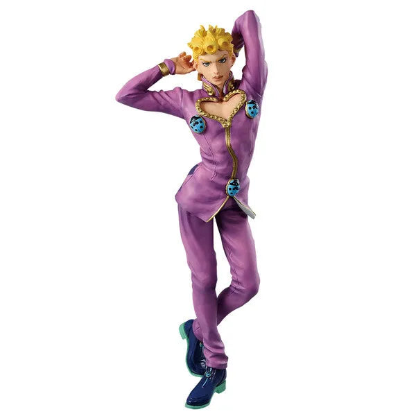 Jojo no Kimyou na Bouken - Ougon no Kaze - Giorno Giovanna - Ichiban Kuji Jojo no Kimyou na Bouken Jojo's Assemble - E Prize (Bandai Spirits)ㅤ – Bandai Spirits – ActionFigure Brasil