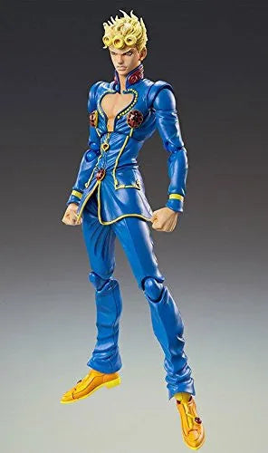 Jojo no Kimyou na Bouken - Ougon no Kaze - Giorno Giovanna - Super Action Statue #79 - Second (Medicos Entertainment)ㅤ – Medicos Entertainment – ActionFigure Brasil