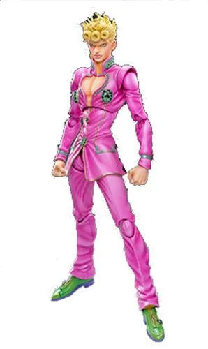 Jojo no Kimyou na Bouken - Ougon no Kaze - Giorno Giovanna - Super Action Statue (Medicos Entertainment)ㅤ – Medicos Entertainment – ActionFigureBrasil
