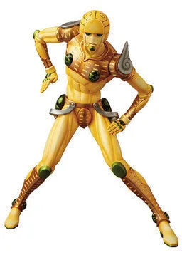 Jojo no Kimyou na Bouken - Ougon no Kaze - Gold Experience - Real Action Heroes - 1/6ㅤ – Medicom Toy – ActionFigureBrasil