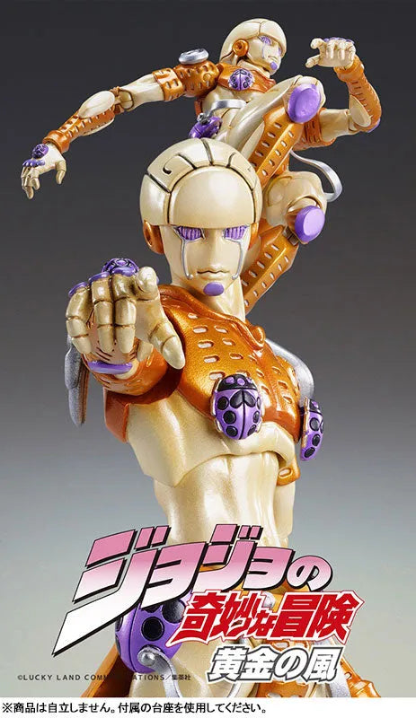 Jojo no Kimyou na Bouken - Ougon no Kaze - Gold Experience - Super Action Statue #38 - 2024 Re-release (Medicos Entertainment)ㅤ – Medicos Entertainment – ActionFigureBrasil