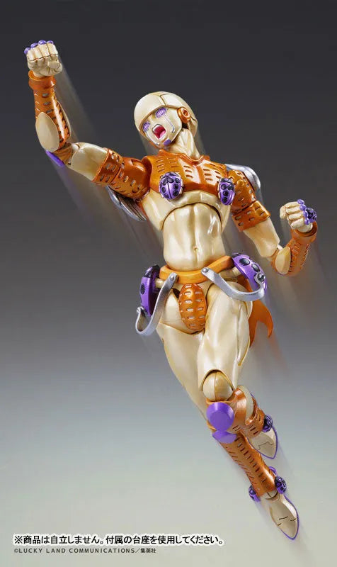 Jojo no Kimyou na Bouken - Ougon no Kaze - Gold Experience - Super Action Statue #38 - 2024 Re-release (Medicos Entertainment)ㅤ – Medicos Entertainment – ActionFigureBrasil