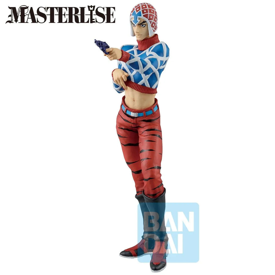 Jojo no Kimyou na Bouken - Ougon no Kaze - Guido Mista - Ichiban Kuji Jojo no Kimyou na Bouken Golden Wind (C Prize) - Masterlise (Bandai Spirits)ㅤ – Bandai Spirits – ActionFigure Brasil