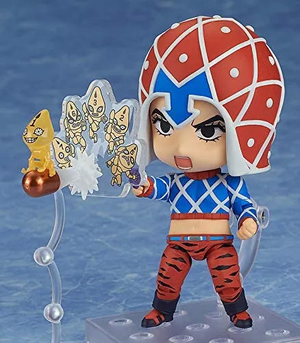 Jojo no Kimyou na Bouken - Ougon no Kaze - Guido Mista - Sex Pistols - Nendoroid #1356 (Good Smile Company)ㅤ – Good Smile Company – ActionFigure Brasil