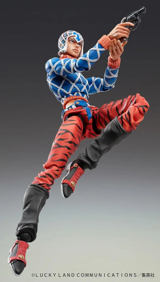 Jojo no Kimyou na Bouken - Ougon no Kaze - Guido Mista - Sex Pistols - Super Action Statue #34 - 2024 Re-release (Medicos Entertainment)ㅤ – Medicos Entertainment – ActionFigure Brasil