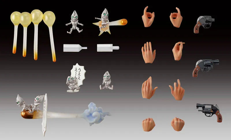 Jojo no Kimyou na Bouken - Ougon no Kaze - Guido Mista - Sex Pistols - Super Action Statue #34 (Medicos Entertainment)ㅤ – Medicos Entertainment As Manufacturer – ActionFigureBrasil