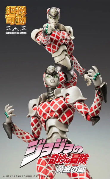Jojo no Kimyou na Bouken - Ougon no Kaze - King Crimson - Super Action Statue #59 - 2022 Re-release (Medicos Entertainment)ㅤ – Medicos Entertainment – ActionFigureBrasil — ângulo diferente