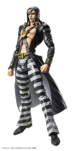 Jojo no Kimyou na Bouken - Ougon no Kaze - Metallica - Risotto Nero - Super Action Statue - 2022 Re-release (Medicos Entertainment)ㅤ – Medicos Entertainment – ActionFigure Brasil