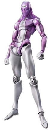 Jojo no Kimyou na Bouken - Ougon no Kaze - Moody Blues - Super Action Statue #57 - Re-release (Medicos Entertainment)ㅤ – Medicos Entertainment – ActionFigureBrasil