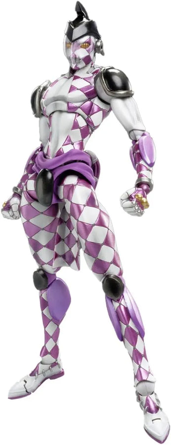 Jojo no Kimyou na Bouken - Ougon no Kaze - Purple Haze - Super Action Statue #47 - 2024 Re-release (Medicos Entertainment)ㅤ – Medicos Entertainment – ActionFigure Brasil