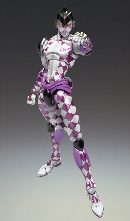 Jojo no Kimyou na Bouken - Ougon no Kaze - Purple Haze - Super Action Statue #47 - 2024 Re-release (Medicos Entertainment)ㅤ – Medicos Entertainment – ActionFigure Brasil