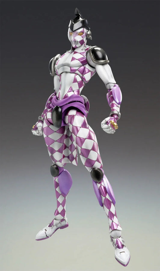 Jojo no Kimyou na Bouken - Ougon no Kaze - Purple Haze - Super Action Statue #47 - 2024 Re-release (Medicos Entertainment)ㅤ – Medicos Entertainment – ActionFigure Brasil