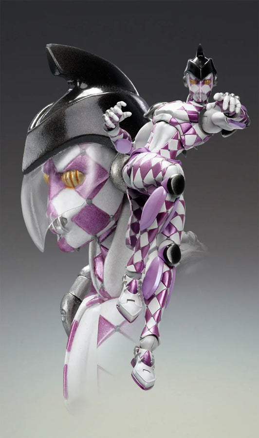 Jojo no Kimyou na Bouken - Ougon no Kaze - Purple Haze - Super Action Statue #47 - 2024 Re-release (Medicos Entertainment)ㅤ – Medicos Entertainment – ActionFigure Brasil