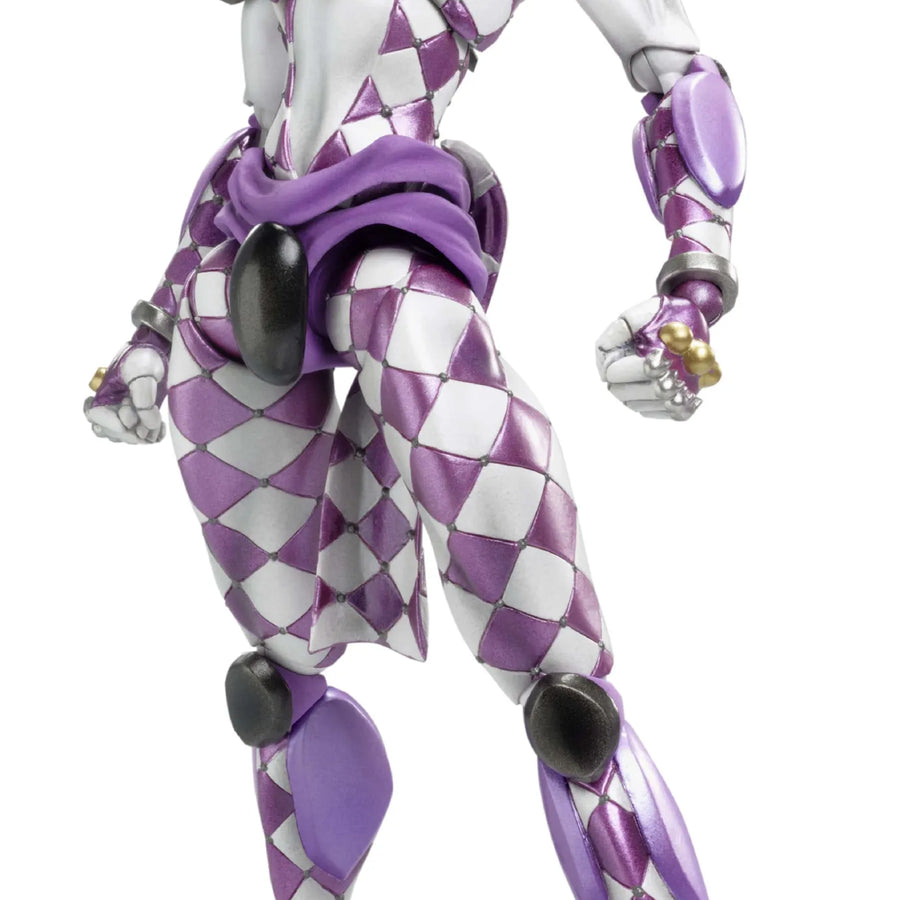 Jojo no Kimyou na Bouken - Ougon no Kaze - Purple Haze - Super Action Statue #47 (Medicos Entertainment)ㅤ – Medicos Entertainment – ActionFigure Brasil