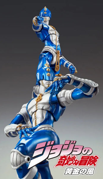 Jojo no Kimyou na Bouken - Ougon no Kaze - Sticky Fingers - Super Action Statue #32 - 2024 Re-release (Medicos Entertainment)ㅤ – Medicos Entertainment – ActionFigure Brasil — embalagem