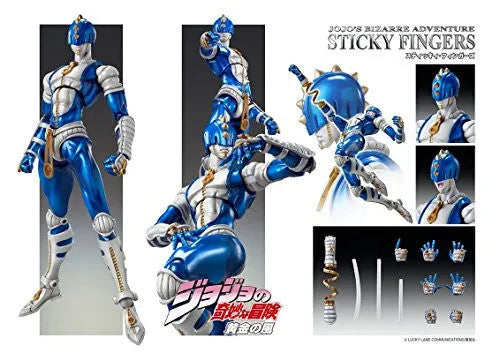 Jojo no Kimyou na Bouken - Ougon no Kaze - Sticky Fingers - Super Action Statue (Medicos Entertainment)ㅤ – Medicos Entertainment – ActionFigure Brasil