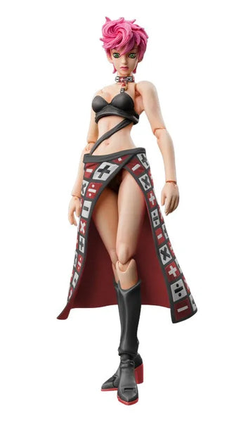 Jojo no Kimyou na Bouken - Ougon no Kaze - Trish Una - Super Action Statue - Ver. Black (Medicos Entertainment)ㅤ – Medicos Entertainment – ActionFigureBrasil