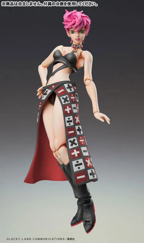 Jojo no Kimyou na Bouken - Ougon no Kaze - Trish Una - Super Action Statue - Ver. Black (Medicos Entertainment)ㅤ – Medicos Entertainment – ActionFigureBrasil