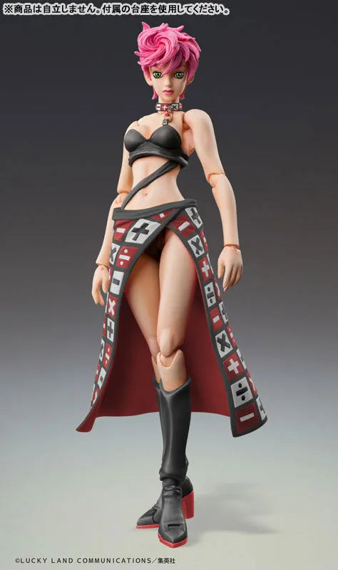 Jojo no Kimyou na Bouken - Ougon no Kaze - Trish Una - Super Action Statue - Ver. Black (Medicos Entertainment)ㅤ – Medicos Entertainment as Manufacturer – ActionFigure Brasil