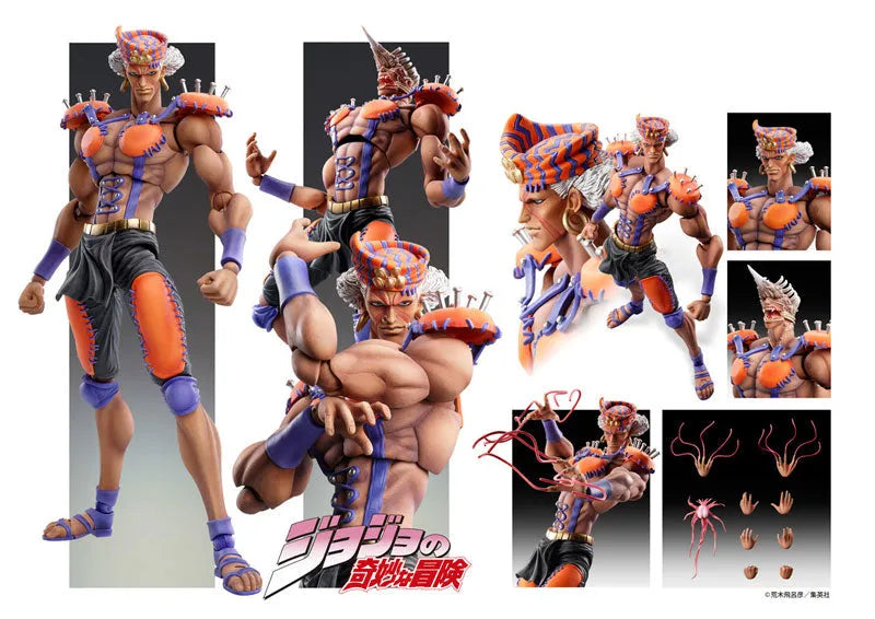 Jojo no Kimyou na Bouken - Sentou Chouryuu - Esidisi - Super Action Statue #46 - 2021 Re-release (Medicos Entertainment)ㅤ – Medicos Entertainment – ActionFigureBrasil