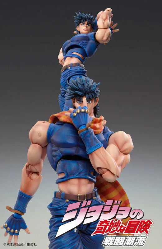 Jojo no Kimyou na Bouken - Sentou Chouryuu - Joseph Joestar - Super Action Statue #30 - 2021 Re-release (Medicos Entertainment)ㅤ – Medicos Entertainment – ActionFigureBrasil