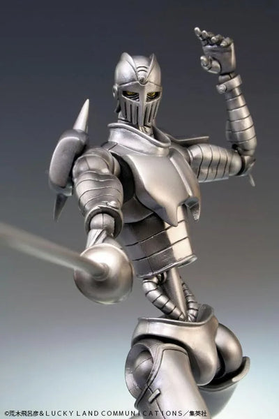 Jojo no Kimyou na Bouken - Stardust Crusaders - Anubis Shin - Silver Chariot - Super Action Statue#3 - 2024 Re-release (Medicos Entertainment)ㅤ – Medicos Entertainment – ActionFigureBrasil — ambientada