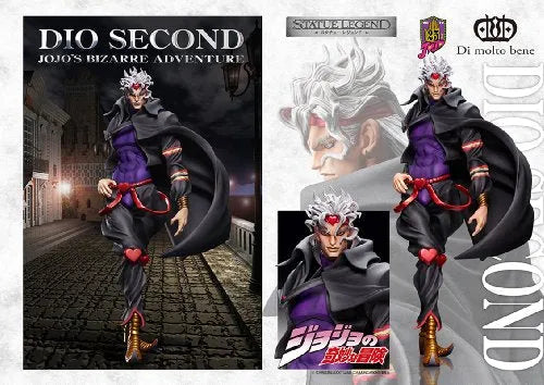 Jojo no Kimyou na Bouken - Stardust Crusaders - Dio Brando - Statue Legend #34 - Second Ver. (Di molto bene)ㅤ – Di Molto Bene – ActionFigureBrasil