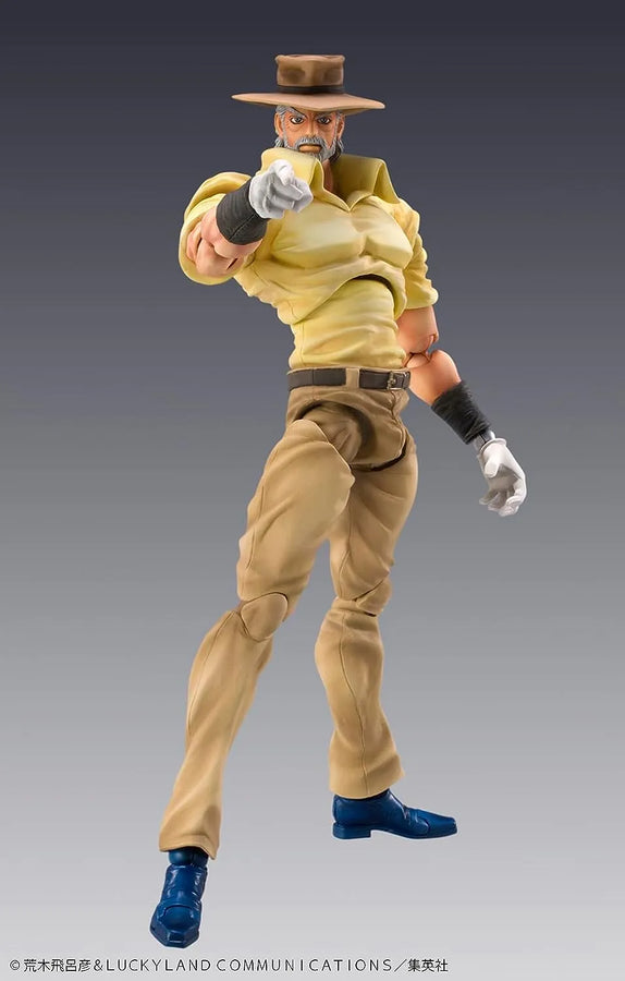 Jojo no Kimyou na Bouken - Stardust Crusaders - Hermit Purple - Iggy - Joseph Joestar - Super Action Statue #17 - 2024 Re-release (Medicos Entertainment)ㅤ – Medicos Entertainment – ActionFigureBrasil