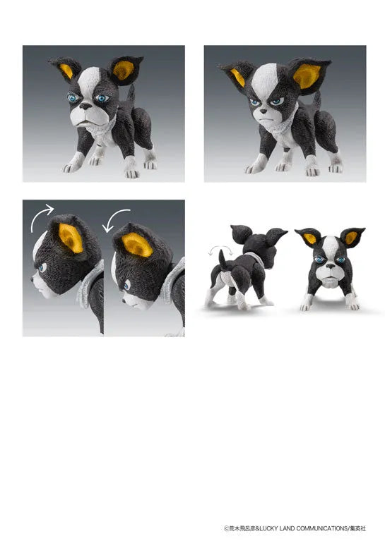 Jojo no Kimyou na Bouken - Stardust Crusaders - Hermit Purple - Iggy - Joseph Joestar - Super Action Statue #17 (Medicos Entertainment)ㅤ – Medicos Entertainment – ActionFigure Brasil