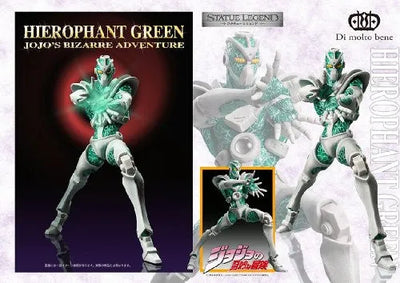 Jojo no Kimyou na Bouken - Stardust Crusaders - Hierophant Green - Statue Legend #46 (Di molto bene)ㅤ – Di Molto Bene – ActionFigureBrasil — embalagem