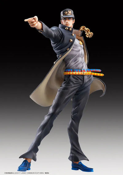 Jojo no Kimyou na Bouken - Stardust Crusaders - Kujo Jotaro - Statue Legend #14 - 2022 Re-release (Di molto bene)ㅤ – Medicos Entertainment – ActionFigure Brasil — embalagem