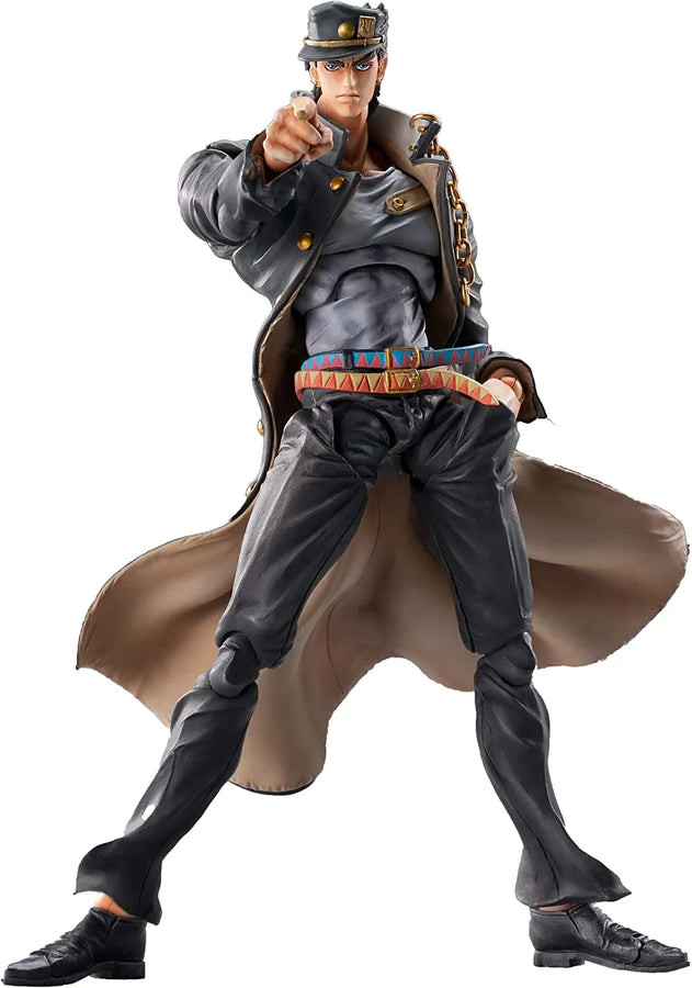 Jojo no Kimyou na Bouken - Stardust Crusaders - Kujo Jotaro - Super Action Statue #37 - Ver. 1.5 - 2023 Re-release (Medicos Entertainment)ㅤ – Medicos Entertainment – ActionFigure Brasil