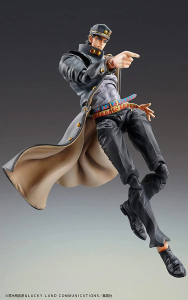 Jojo no Kimyou na Bouken - Stardust Crusaders - Kujo Jotaro - Super Action Statue #37 - Ver. 1.5 - 2023 Re-release (Medicos Entertainment)ㅤ – Medicos Entertainment – ActionFigure Brasil — acessórios