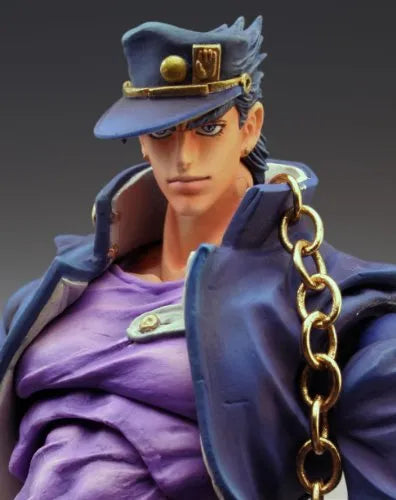 Jojo no Kimyou na Bouken - Stardust Crusaders - Kuujou Joutarou - Super Action Statue #12 - Second Ver. (Medicos Entertainment)ㅤ – Medicos Entertainment – ActionFigureBrasil