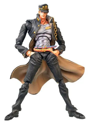 Jojo no Kimyou na Bouken - Stardust Crusaders - Kuujou Joutarou - Super Action Statue #2 (Medicos Entertainment)ㅤ – Medicos Entertainment – ActionFigureBrasil