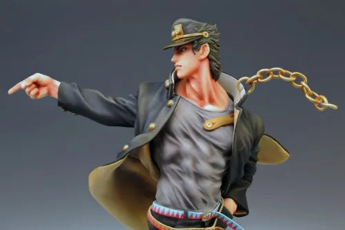 Jojo no Kimyou na Bouken - Stardust Crusaders - Kuujou Joutarou - Super Figure Art Collection - Black Ver. (Medicos Entertainment)ㅤ – Medicos Entertainment – ActionFigureBrasil