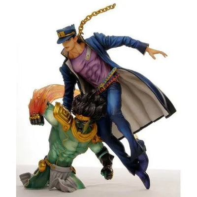 Jojo no Kimyou na Bouken - Stardust Crusaders - Kuujou Joutarou - The Rival vs 1 - Star Platinum - DXF Figure (Banpresto)ㅤ – Bandai – ActionFigureBrasil — ângulo diferente