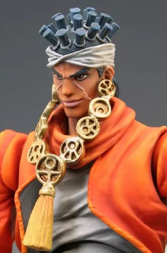 Jojo no Kimyou na Bouken - Stardust Crusaders - Muhammad Avdol - Super Action Statue #8 (Medicos Entertainment)ㅤ – Medicos Entertainment – ActionFigureBrasil