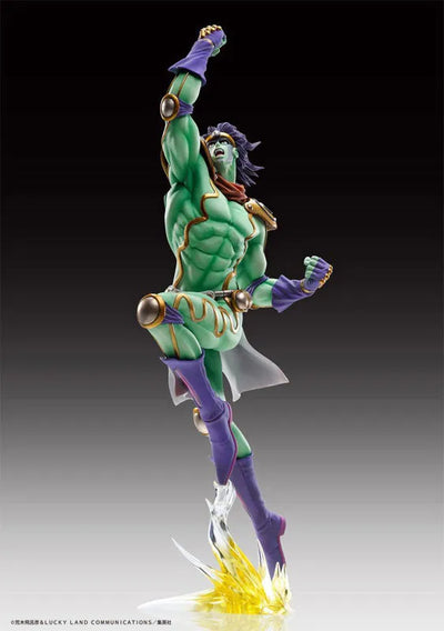 Jojo no Kimyou na Bouken - Stardust Crusaders - Star Platinum - Statue Legend #15 - 2022 Re-release (Di molto bene, Medicos Entertainment)ㅤ – Medicos Entertainment – ActionFigure Brasil — ângulo diferente