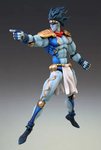 Jojo no Kimyou na Bouken - Stardust Crusaders - Star Platinum - Super Action Statue #10 - Second Ver. (Medicos Entertainment)ㅤ – Medicos Entertainment – ActionFigureBrasil — ângulo diferente