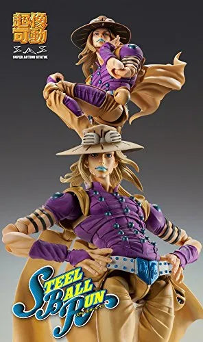 Jojo no Kimyou na Bouken - Steel Ball Run - Gyro Zeppeli - Super Action Statue - Limited Edition (Medicos Entertainment)ㅤ – Medicos Entertainment – ActionFigure Brasil