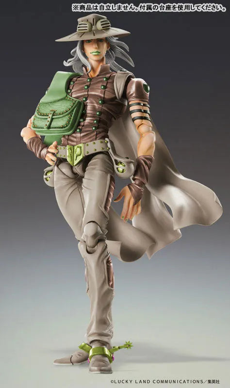 Jojo no Kimyou na Bouken - Steel Ball Run - Gyro Zeppeli - Super Action Statue - Third (Medicos Entertainment)ㅤ – Medicos Entertainment – ActionFigure Brasil