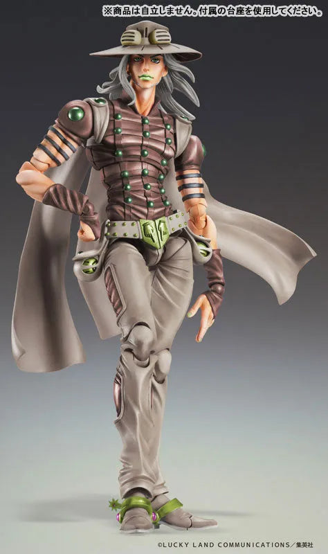 Jojo no Kimyou na Bouken - Steel Ball Run - Gyro Zeppeli - Super Action Statue - Third (Medicos Entertainment)ㅤ – Medicos Entertainment – ActionFigure Brasil