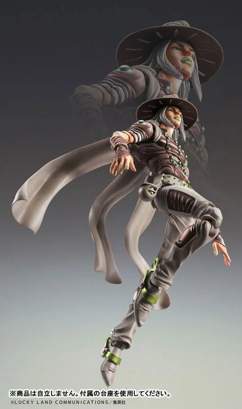 Jojo no Kimyou na Bouken - Steel Ball Run - Gyro Zeppeli - Super Action Statue - Third (Medicos Entertainment)ㅤ – Medicos Entertainment – ActionFigure Brasil