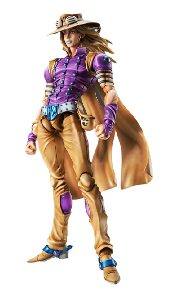 Jojo no Kimyou na Bouken - Steel Ball Run - Gyro Zeppeli - Super Action Statue - Ver. 1.5 - 2023 Re-release (Medicos Entertainment)ㅤ – Medicos Entertainment – ActionFigureBrasil