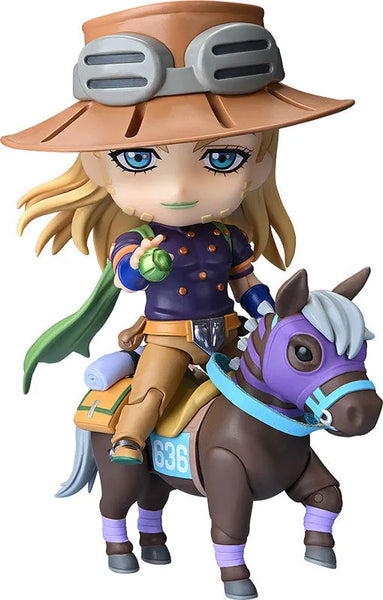 Jojo no Kimyou na Bouken - Steel Ball Run - Gyro Zeppeli - Valkyrie - Nendoroid (#3031-DX) - DX (Good Smile Company, Medicos Entertainment)ㅤ – Medicos Entertainment as ManufacturerGood Smile Company – ActionFigureBrasil